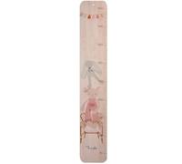 Toise en bois souris rose