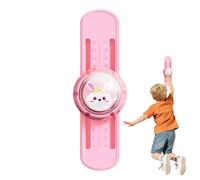 Toise murale en forme de girafe pour enfant | Règle en forme de girafe sans perçage avec compteur vocal pour équipement d'exercice d'intérieur, maison, chambre à coucher, carrelage en céramique