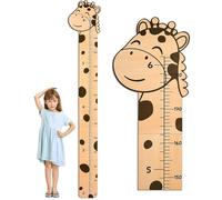 Toise Murale Pour Enfant Panneau PVC Animaux Cartoon Monté