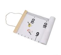 Toise murale pour enfant pour suivre les progrès de la croissance avec des illustrations animales attrayantes (type B)