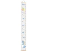 Toise Murale Toises de croissance murales for enfants, cadre en bois, règle mesure la hauteur, autocollant mural amovible toile for décoration chambre d'enfant(StyleC)