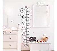 Toise pour Enfants, Grand Éléphant Endormi Ours Lune Hauteur Mesure Stickers Muraux pour Chambre d'enfant Tableau De Croissance Animaux Règle Stickers Muraux Décor À La Maison,Animaux Rouleau B,Ta
