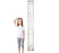 Toise pour, toise de croissance en bois pour mur Règle de courbe de | Règle créative de toise de chambre d'pour , tout-petits, garçons et filles