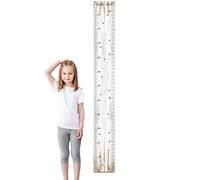 Toise pour, toise de croissance en bois pour mur Règle de courbe de | Règle de hauteur de tableau de croissance de chambre d'de dessin animé pour la maison, le salon, la c