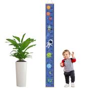 Toise, toise pour Croissance record de mesure de la hauteur | de croissance en hauteur Tableau d'enregistrement de croissance de mesure de décor de suivi de hauteur de salle Planète bleue