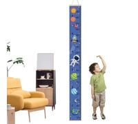 Toise, toise pour Règle de suivi des enregistrements de hauteur | Mesure de la hauteur Tableau d'enregistrement de croissance de mesure de décor de suivi de hauteur de salle de Planète bleue