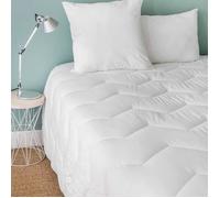 TOISON D’OR - Couette Bamboo tempérée 300 g/m² - Viscose de bambou - Blanc - 240 x 260 cm