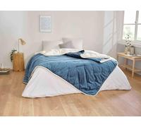 Toison d’or Denali Dessus de Lit, 220cm x 240cm Taille, Bleu Paon