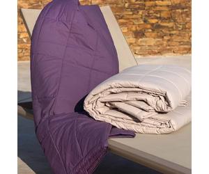Toison d’or Taie de Traversin Cap Ferret Coton Lavé, 43cm x 200cm Taille, Figue