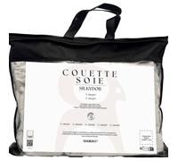 TOISON D'OR - Couette SilkyDor - Chaleur tempérée coton & soie de mûrier - 240 x 260 cm