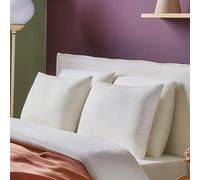 TOISON D'OR - Oreiller 4 Saisons à Mémoire de Forme 40x60 cm - Ferme - Synthétique - Double Face Multifonction - Déhoussable - Lavable à 40°C - Confort en Toutes Saisons