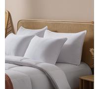 TOISON D'OR - Oreiller Anti-Acariens 50x70 cm - Ferme - Synthétique - 100% Percale de Coton - Traitement Anti-Acariens - Lavable à 40°C - Confort et Hygiène