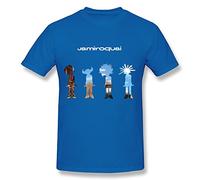 TOIST Men's Jamiroquai Alternate Cover T-shirt (XX-Large Royalblue)