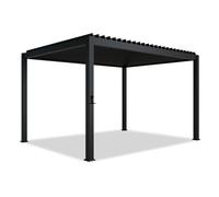 Toit à lamelles Tahiti Anthracite 3 x 4 m