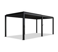 Toit à lamelles Tahiti Anthracite 3 x 5,9 m