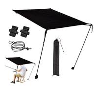 Toit Anti-UV Pliant pour Chaise | Canopée De Chaises De Camping Pliables Extérieur - Abri Solaire Parapluie Résistant Portable pour Sports Plein Air Plage Pique-Nique Pêche Randonnée Voyage
