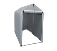 Toit apex Portable Shed by Garden Gear: Cadre en Acier galvanisé avec Couverture polyéthylène tissée à Trois Couches résistante pour Les Solutions de Rangement Jardin extérieures