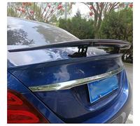 Toit Arrière Ailero pour Berline Universelle Relevage Électrique Aileron Intelligent Lumière LED Aile Coffre ABS Noir Brillant Aspect Fibre Carbone Modification Voiture(Glossy Black)