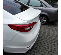 Toit Arrière Ailero pour Hyundai pour Sonata 9 Spoiler 2014 2015 2016 Spoiler ABS Matériau Aileron Arrière De Voiture Apprêt Couleur Aileron Arrière(Unpainted)