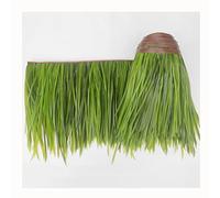 Toit Artificiel Chaume Palmier Rouleau Tiki Bar Herbe Pour Toit Tiki Chaume Toiture Palme Paille Toit Chaume Faux Chaume 50x100cm/19.6" X 39.3" Pour Palapa Panneaux Tuile De Chaume(Yellow b,0.5x10m)