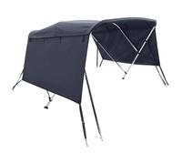 Toit bimini à 3 arceaux parois latérales 183x(170 182)x137 cm