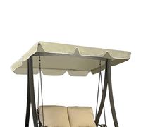 Toit de Balancelle 195 x 125 x 15 cm Impermeable | Toile de Rechange pour Balancelle 3 Places Universelle UV 50