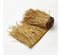 Toit De Chaume Panneau Simulation De Chaume Panneau De Chaume De Rouleau De Chaume À La Mexicaine Fausse Tuile D'herbe Palmier À Roseau Tuile De Chaume De Simulation(Yellow d,0.5x6m/1.64X19.7ft)