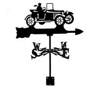 Toit de jardin Va ne Weather Va ne, rotatif facilement résistant aux UV, indicateur de direction météorologique, décoration pour votre maison, jardin, scène de ferme, garage, C, 35 x 50 cm