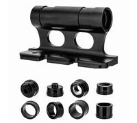 Toit de la voiture Porte-vélos en alliage d'aluminium Vélo Fixe Axe d'insertion Fourche avant Support Rack Set