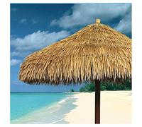 Toit De Paille En Herbe Chaume De Palmier Synthétique Pour Toiture De Paillote, Bar Tiki Ou Parasol De Jardin, Idéal Pour Ambiance Plage, Facile À Poser Artisanat De Bricolage D'art Commercial(0.5m x