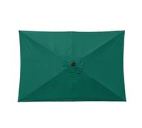Toit de Parapluie de Rechange - 2x3m Polyester | Couverture D'Ombrage Extérieure, Partie De Parasol Imperméable | Auvent De Protection Solaire D'arrière-Cour Carré De Marché Cantilever