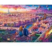 Puzzle 1000 pièces : Les toits de Paris Eurographics G