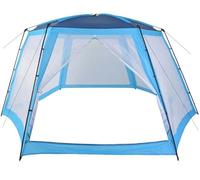 Toit de piscine rond jusqu'à 500 cm de diamètre - Tonnelle de piscine ronde - Résistant à l'hiver - Toit pour jacuzzi et tente à bulles - 660 x 580 x 250 cm (L x l x H)