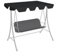 Toit de Rechange Balançoire de Jardin Crème 150/130x105/70 cm Rechange vidaXL