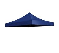 TERRE JARDIN - Toit de Rechange Tonnelle de Jardin Exterieur, Pliable, 3 x 3 m, Bleu, Professionnel - Pergola Jardin Exterieur, Imperméable 250 g/m², Anti UV - Réceptions, Marchés, Camping - - Bleu