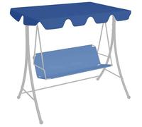 Toit de rechange - vidaXL - 188/168x145/110 cm - Imperméable - Tissu polyester - Bleu
