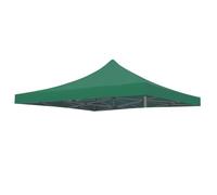 Toit de Remplacement pour Gazebo, Toile D'Ombrage de Protection Solaire,Tissu Oxford Protection, Tonnelle Tente pour Jardin, Fête, Extérieur,Barbecue(Top Uniquement)(Green,3x3.0m)