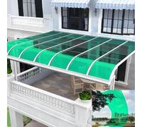 Toit de serre en polycarbonate - Panneaux de protection UV pour patio extérieur - Facile à couper et à installer - Idéal pour remplacer le verre
