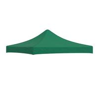 vidaXL Partytentdak 270 g/mÂ² 4x3 m groen315354 G