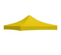 Partytentdak 270 g/mÂ² 3x3 m geel315326