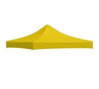 Toit de Tente de Réception 3x3 m Beige 270 g/m² Remplacement Pavillon vidaXL
