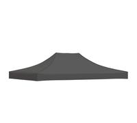 vidaXL Toit de tente de réception Remplacement pavillon 3x3 m Beige 270 g/m²