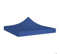 Toit de tente de réception - vidaXL - 2x2m - Tissu oxford 600D - Résistant aux UV - Bleu