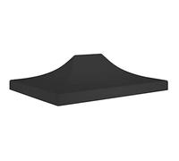 Toit de Tente de Réception - VIDAXL - 4,5x3 m - Oxford Résistant aux UV - Noir