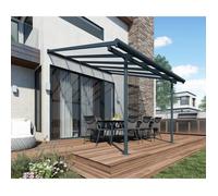 Canopia Pergola adossée en aluminium et polycarbonate 295 cm - Sierra - 703120