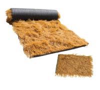 Toit D'herbe De Chaume Synthétique, Décorations D'herbe De Bar Tiki Mexicain, Artisanat D'art Commercial, Toit De Chaume Palapa, Rouleau De Paille Artificielle, Clôture De Jardin, Patio(Size:0.5*20m)