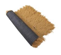 Toit en chaume synthétique réaliste, rouleau de paille artificielle mexicaine pour bar, cabane, jardin, clôture, patio, bricolage, herbe pour cache-canard, foi(Size:1M*10M(39''×328‘’）,Color:jaune)