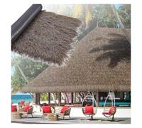 Toit en Paille Synthétique Chaume Tiki Bar Cabane Herbe
