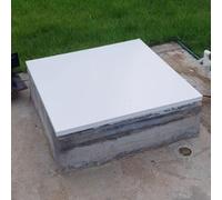 Toit Fenêtre de Fenêtre de toit robuste avec trappe sortie verrouillable for bâtiments commerciaux et ventilation des combles(31x36in (78.7x91.5cm))