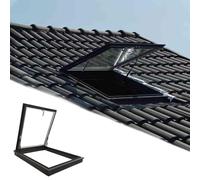 Toit Fenêtre de Skylight Roof Window, Waterproof, for Home/Basement Commercial Us/Basement/Sun Room(75x95cm(2.5x3.1ft))
